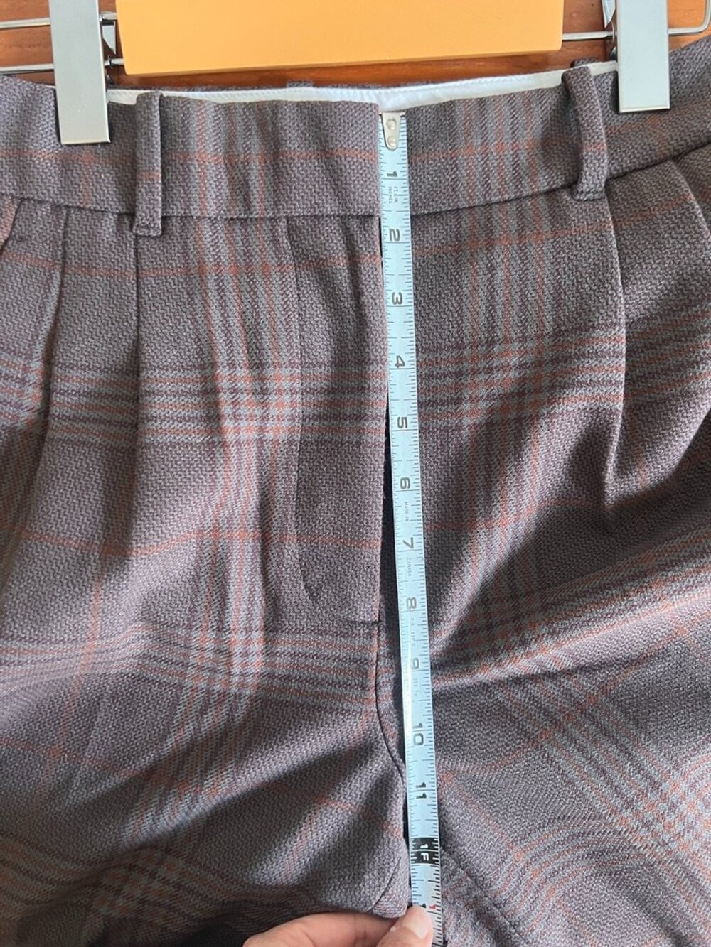 Wilfred The Effortless Pant™ - (Re)fined Plaid Wool Blend Trouser | Size 4 - Picture 12 of 12